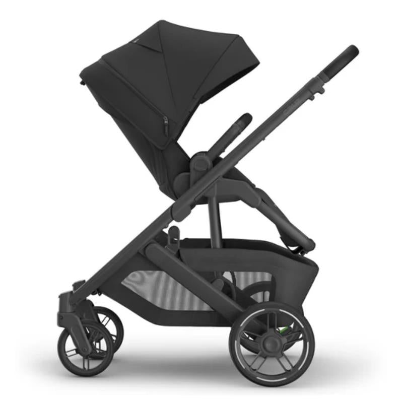 Uppababy - Cruz V3 Stroller Jake (Charcoal/Carbon Frame/Black Leather)