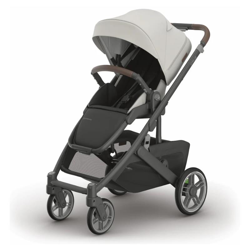 Uppababy - Cruz V3 Stroller Savannah (Pearl Gray Jacquard/Carbon Frame/Chestnut Leather)