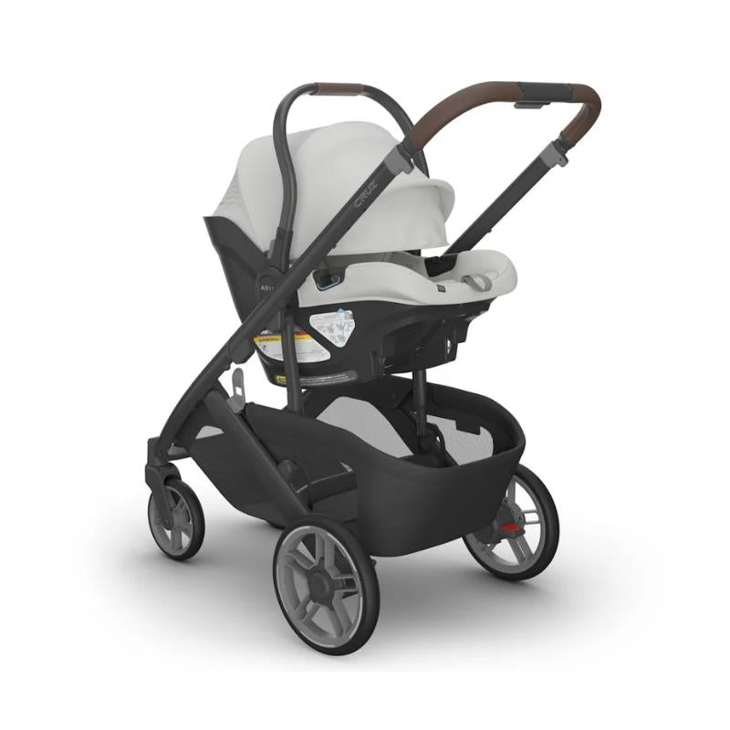 Uppababy - Cruz V3 Stroller Savannah (Pearl Gray Jacquard/Carbon Frame/Chestnut Leather)