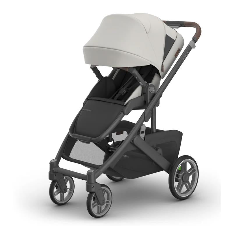 Uppababy - Cruz V3 Stroller Savannah (Pearl Gray Jacquard/Carbon Frame/Chestnut Leather)