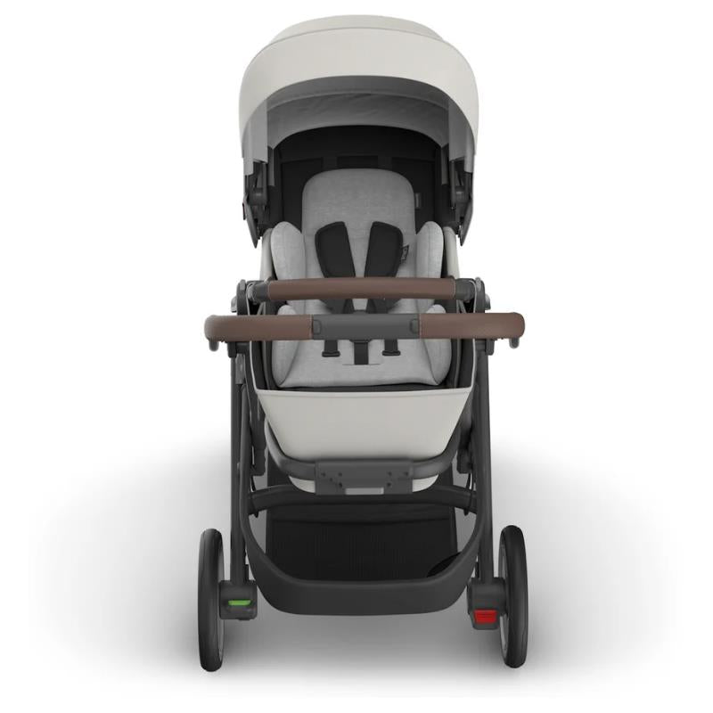 Uppababy - Cruz V3 Stroller Savannah (Pearl Gray Jacquard/Carbon Frame/Chestnut Leather)