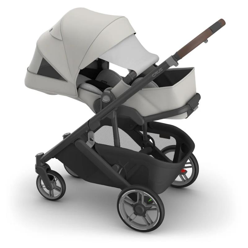 Uppababy - Cruz V3 Stroller Savannah (Pearl Gray Jacquard/Carbon Frame/Chestnut Leather)