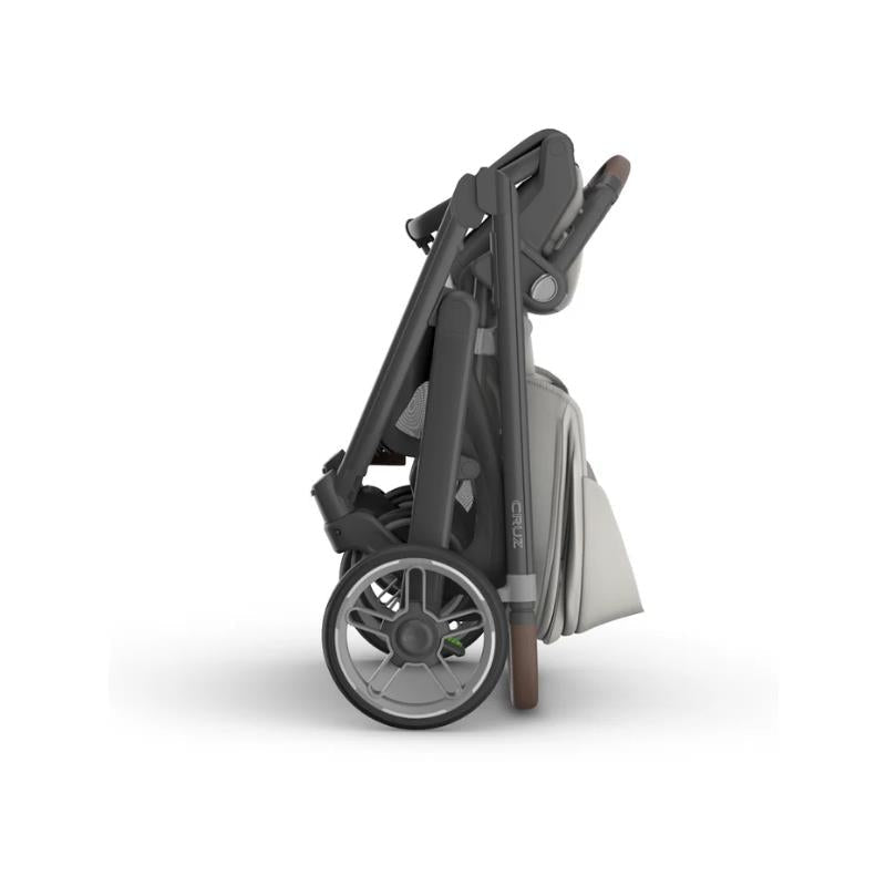 Uppababy - Cruz V3 Stroller Savannah (Pearl Gray Jacquard/Carbon Frame/Chestnut Leather)