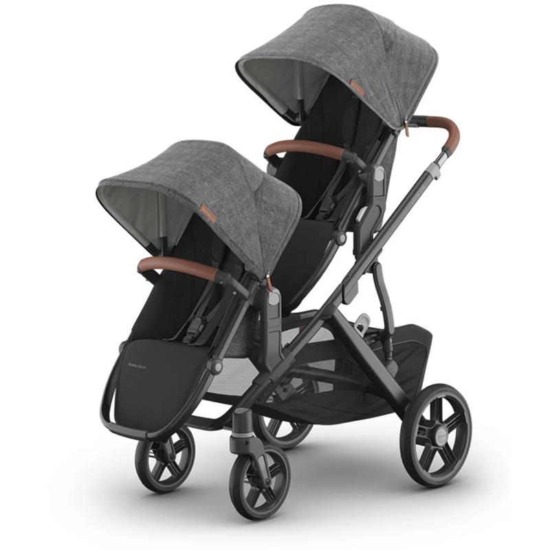 Uppababy - Greyson Vista V3 Stroller | Greyson Rumbleseat | Upper Adapters