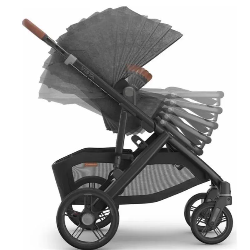 Uppababy - Greyson Vista V3 Stroller | Greyson Rumbleseat | Upper Adapters