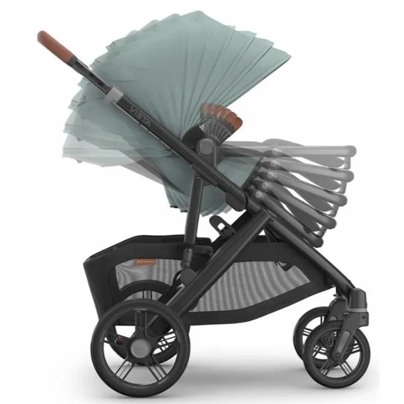 Uppababy - Kenzi Vista V3 Stroller | Kenzi Rumbleseat | Upper Adapters