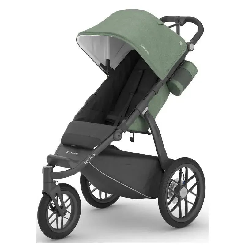 Uppababy - Ridge Jogging Stroller, Gwen (Green Mélange/Carbon Frame)