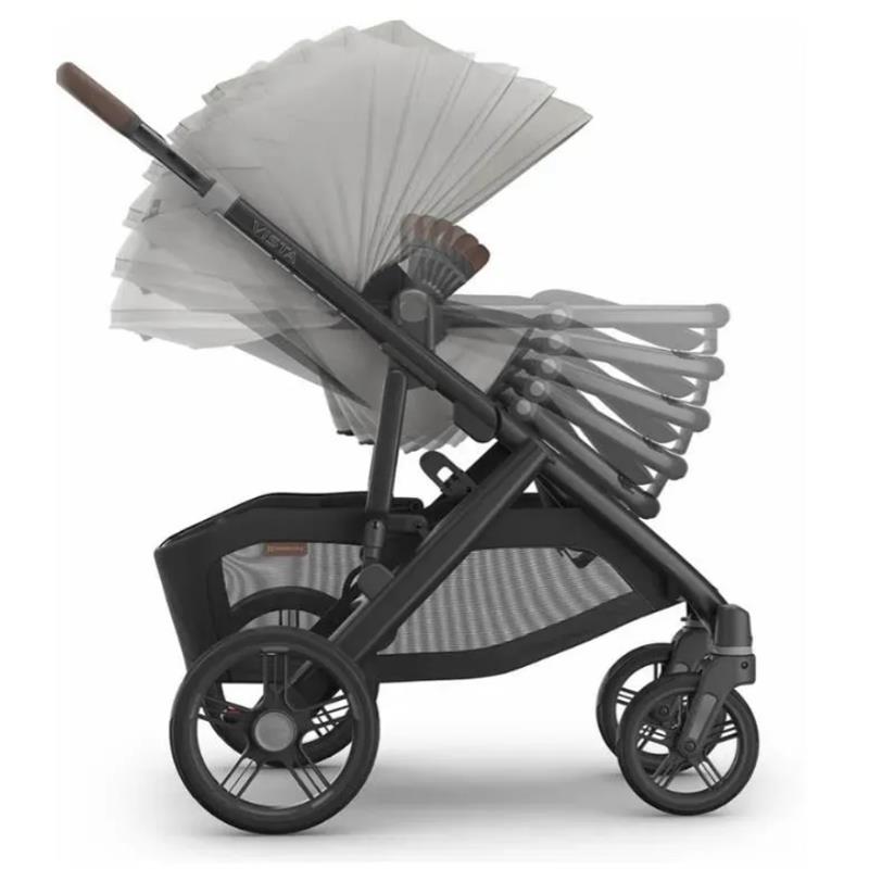 Uppababy - Savannah Vista V3 Stroller | Savannah Rumbleseat | Upper Adapters