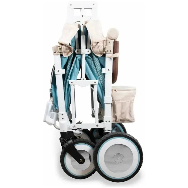 WonderFold - Volkswagon Special Edition Double Stroller Wagon (2 Seater), Bondi Blue